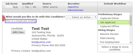 This is a duplicate profile